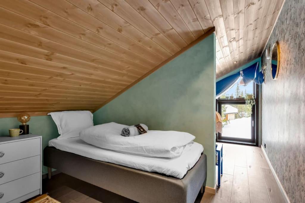 Peaceful Oasis. Panoramic Forest- & Mountain View. Sauna. Beitostolen Buitenkant foto